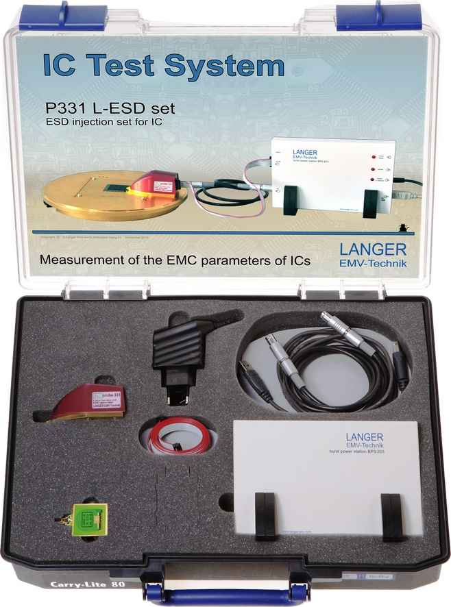 P331 L-ESD set, Langer ESD Pulse 0.2/5 Injection